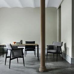 E005 Embrace Chair 33 E005 Embrace Chair -Danish Design Store EOOS E005 Oak Black Fjord981 E005 Oak Black Hallingdal123 black Horizontal