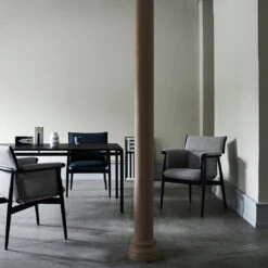 E005 Embrace Chair 34 E005 Embrace Chair -Danish Design Store EOOS E005 Oak Black Fjord981 E005 Oak Black Hallingdal126 black