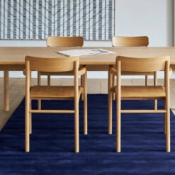 Earth Bamboo Rug -Danish Design Store Earth VibrantBlue 18211