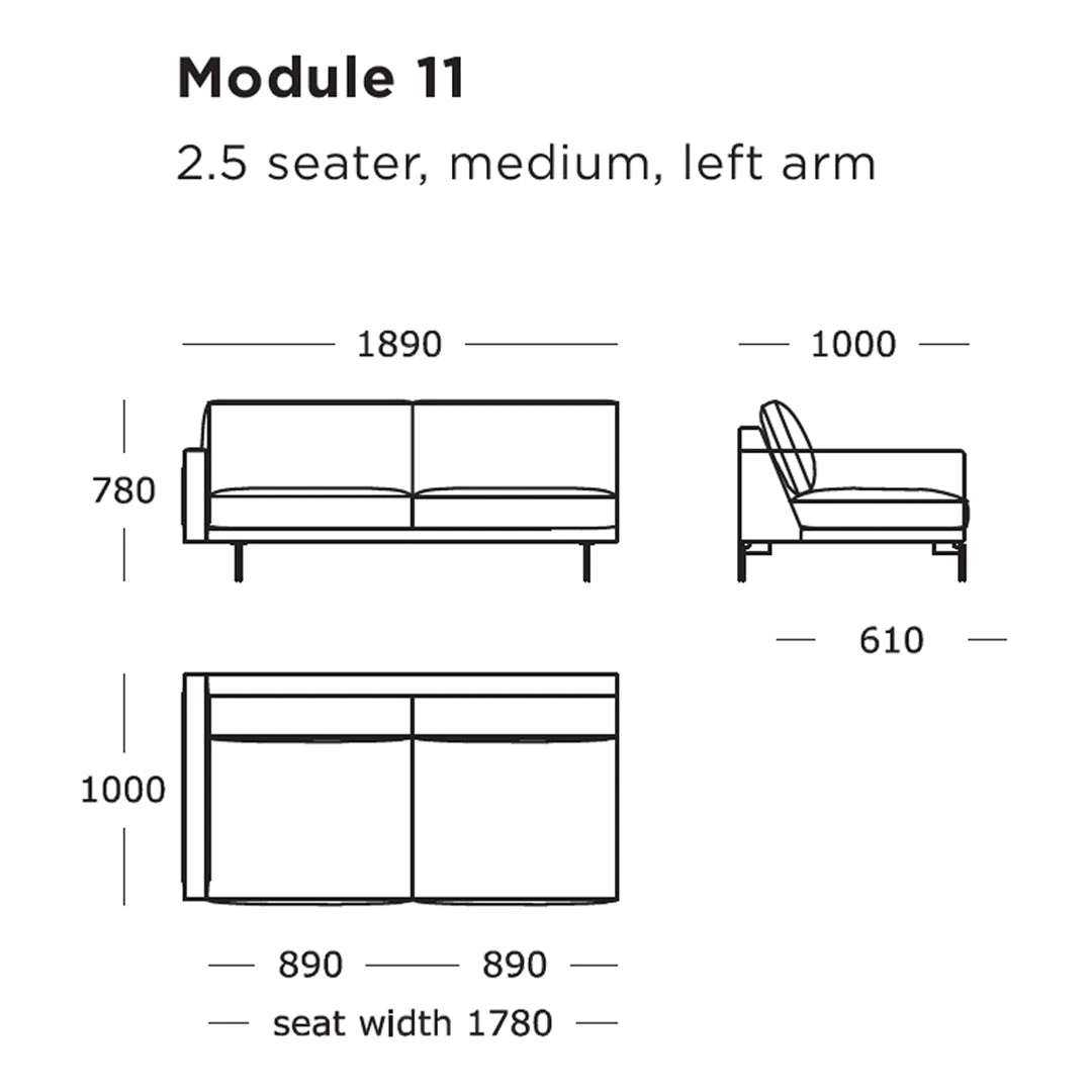 Edge V1 Modular Sofa (Modules 9-16) 15 Edge V1 Modular Sofa (Modules 9-16) - Image 13