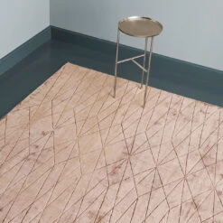 Linie Design Edge Rug -Danish Design Store Edge wine