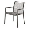 Edge Outdoor Armchair - Stackable 1 Edge Outdoor Armchair - Stackable -Danish Design Store Edge chair anthracite