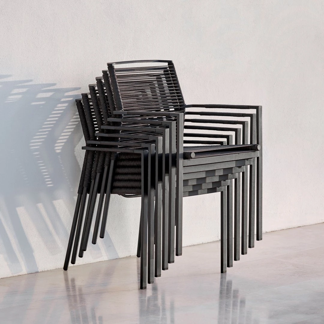 Edge Outdoor Armchair - Stackable 4 Edge Outdoor Armchair - Stackable - Image 2