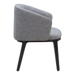 Event Armchair -Danish Design Store Event ChairV1witharmrest Blackstainedoaklegs Agatacol.04 V4 300dpi