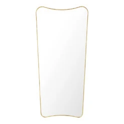 Gubi Ponti F.A. 33 Rectangular Wall Mirror 11 Gubi Ponti F.A. 33 Rectangular Wall Mirror -Danish Design Store FA 33 WallMirror 69x146 PolishedBrass Front