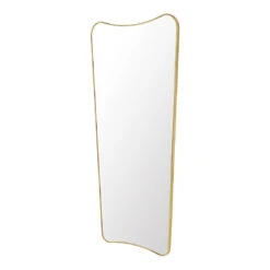 Gubi Ponti F.A. 33 Rectangular Wall Mirror 14 Gubi Ponti F.A. 33 Rectangular Wall Mirror -Danish Design Store FA 33 WallMirror 69x146 PolishedBrass Side