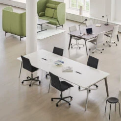 Fritz Hansen Pluralis Meeting Table (126" L) 28 Fritz Hansen Pluralis Meeting Table (126" L) -Danish Design Store FH Oxford 3191W chair Pluralis Table 1 RGB