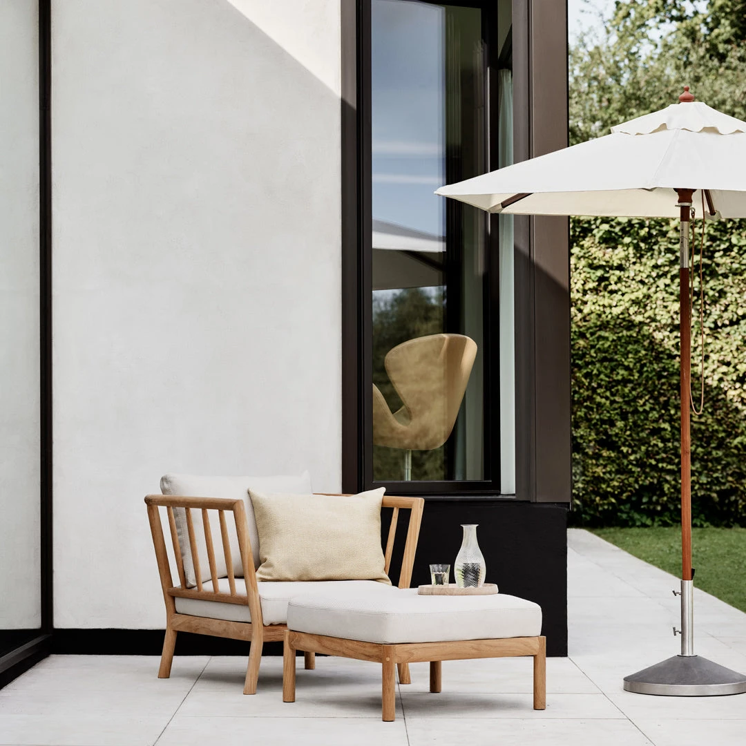 Fritz Hansen Skagerak Tradition Outdoor Lounge Chair - Image 9