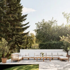 Fritz Hansen Skagerak Tradition Outdoor Modular Sofa 34 Fritz Hansen Skagerak Tradition Outdoor Modular Sofa -Danish Design Store FH Tradition LightSand Setting 1 A