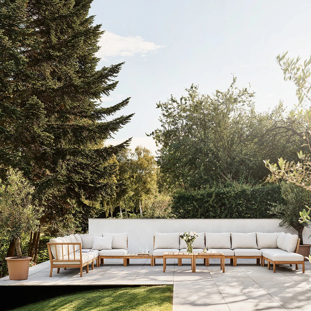 Fritz Hansen Skagerak Tradition Outdoor Modular Sofa 15 Fritz Hansen Skagerak Tradition Outdoor Modular Sofa - Image 13