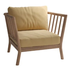 Fritz Hansen Skagerak Tradition Outdoor Lounge Chair -Danish Design Store FH Tradition Lounge Chair Honey Yellow