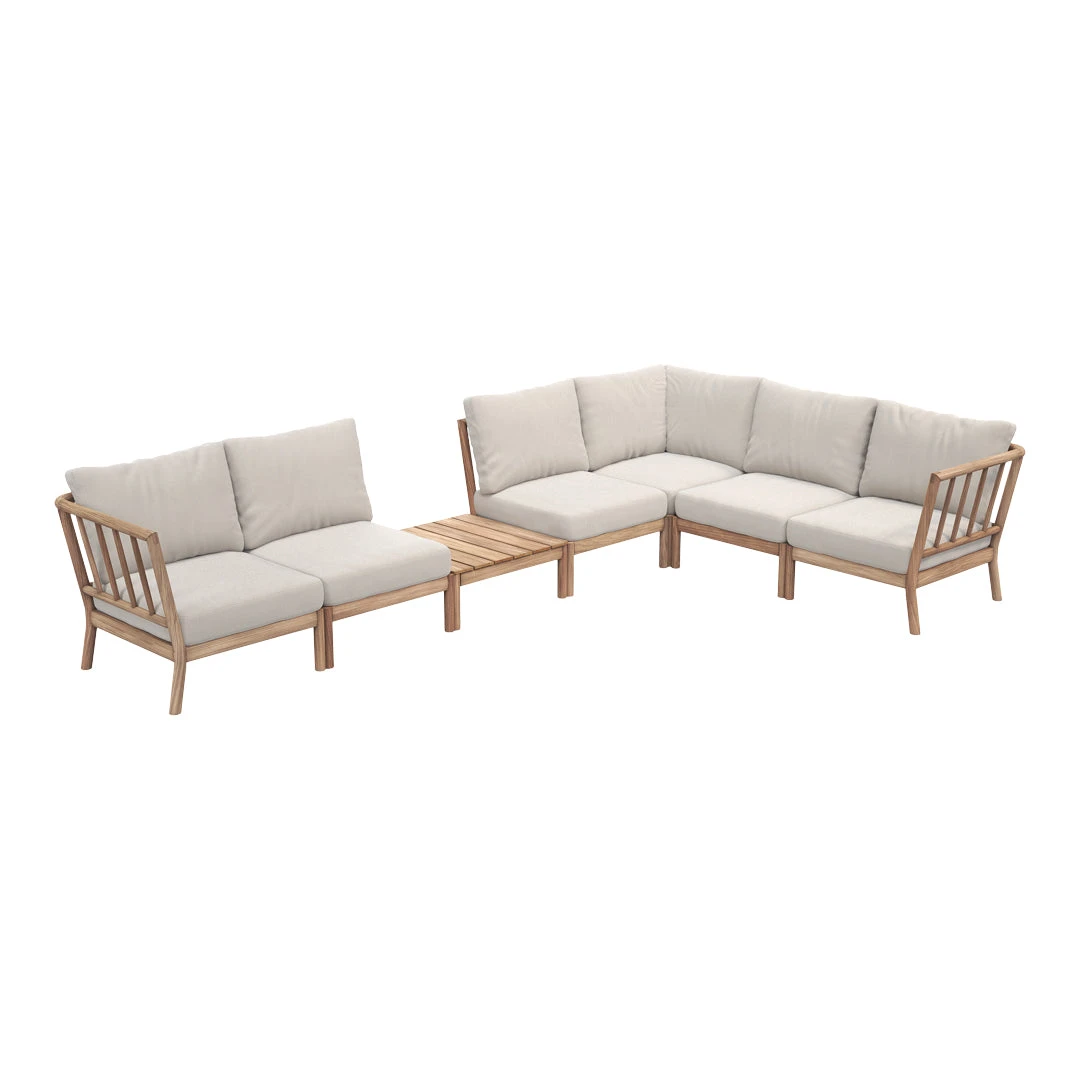 Fritz Hansen Skagerak Tradition Sofa - Configuration 3 3 Fritz Hansen Skagerak Tradition Sofa - Configuration 3