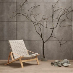 Plico Lounge Chair -Danish Design Store FK11 oak oil canvas BM0488 oak oil cane landscape