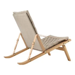 Plico Lounge Chair -Danish Design Store FK11 oak oil canvas back