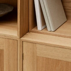 FK631110 Deep Bookcase W/ 2 Shelves 11 FK631110 Deep Bookcase W/ 2 Shelves -Danish Design Store FK63 oak oil V5 b13944fc 55ca 4bb6 b735 168c883d6524