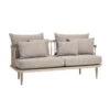 FLY SC2 2-Seater Sofa 2 FLY SC2 2-Seater Sofa -Danish Design Store FLY SOFA SC2 HIGH LEGS WHITE OAK HOT MADISON 094