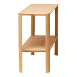 Leaf Shelf - 1x2 -Danish Design Store F R Leaf shelf oak 1x2 side view