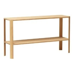 Leaf Shelf - 1x2 -Danish Design Store F R Leaf shelf white oak perspective view