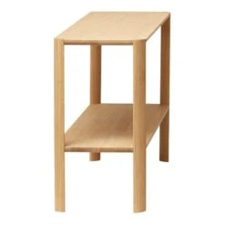 Leaf Shelf - 1x2 -Danish Design Store F R Leaf shelf white oak side view