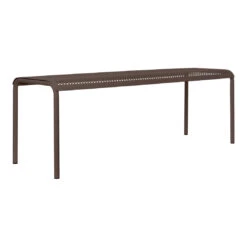 Ferm LIVING Dapple Bench 15 Ferm LIVING Dapple Bench -Danish Design Store FermLiving SS25 DappleBench DarkChocolate 1104270679 1