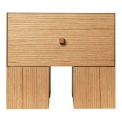 Ferm LIVING Kuben Bedside Table 1x1