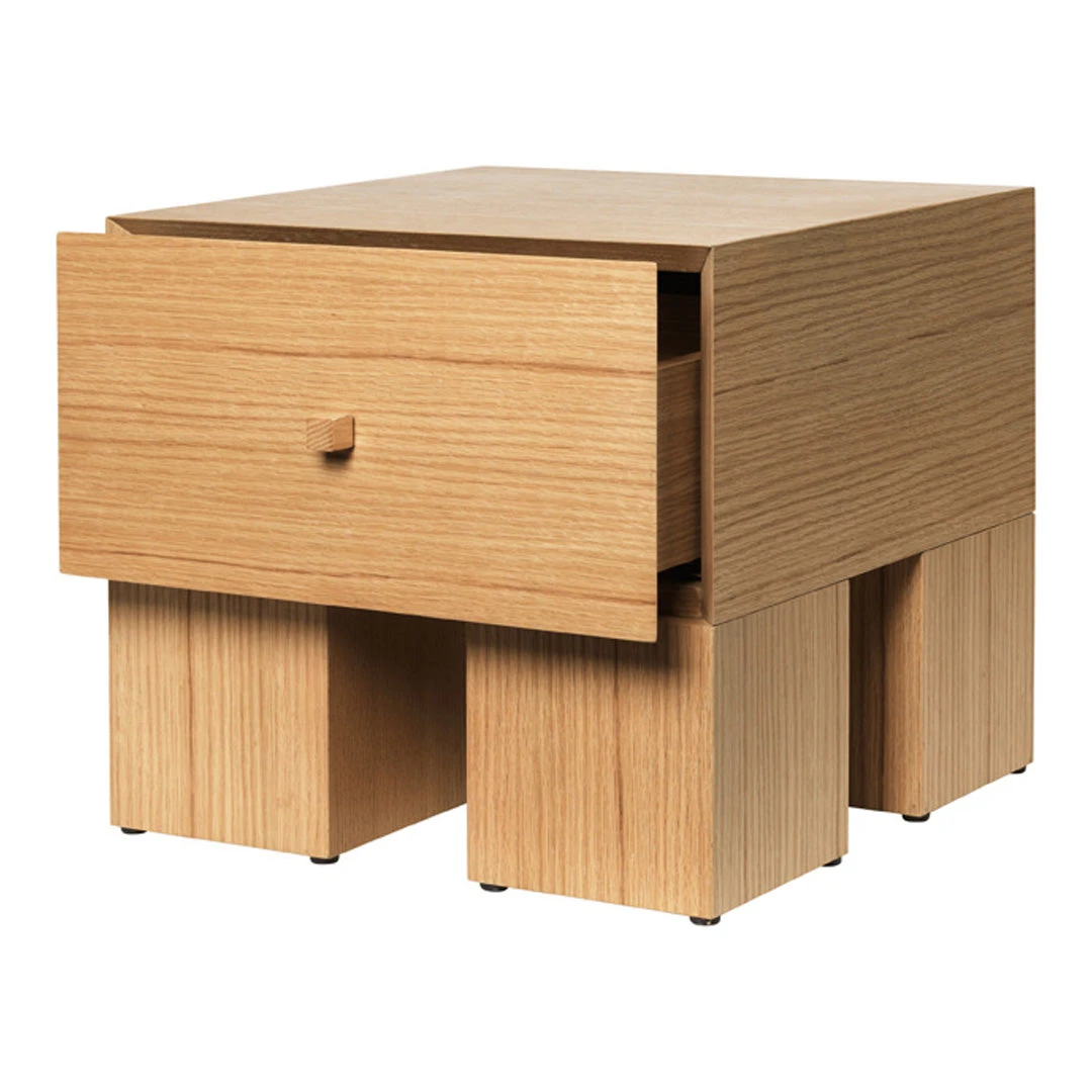 Ferm LIVING Kuben Bedside Table 1x1 5 Ferm LIVING Kuben Bedside Table 1x1 - Image 3