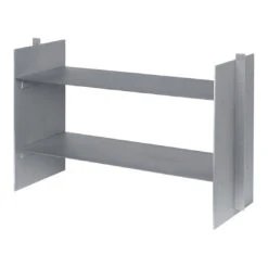 Ferm LIVING Lager Low Rack -Danish Design Store FermLiving SS25 LagerLowRack Aluminium Aluminium 1104270954 2