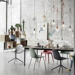 Muuto E27 Pendant Lamp -Danish Design Store Fiber sidechair stacked e27 base table med res e18d8834 e869 4163 aa46 4dd044f737b6