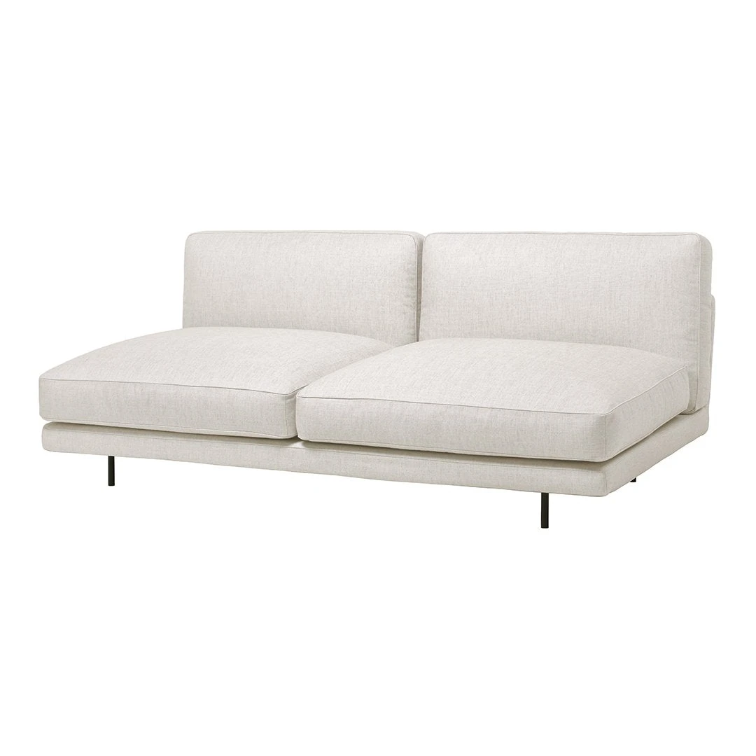 Gubi Flaneur 2-Seater Sofa W/o Armrests 4 Gubi Flaneur 2-Seater Sofa W/o Armrests - Image 2