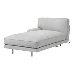 Gubi Flaneur Chaise Lounge W/ Armrest