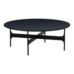 Floema Round Coffee Table 27 Floema Round Coffee Table -Danish Design Store Floema Large table Blacklaminatetop 300dpi