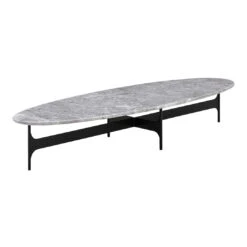 Floema Oval Coffee Table 25 Floema Oval Coffee Table -Danish Design Store Floema Ovaltable Greymarbletop V1 300dpi