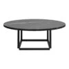 New Works Florence Coffee Table 2 New Works Florence Coffee Table -Danish Design Store Florence Coffee Table O90 cm Black Marquina Front