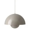 Verner Panton VP2 BIG Flowerpot Pendant -Danish Design Store Flowerpot VP2 grey beige 16465748 5a05 4aef 8c12 f0837c0318fb