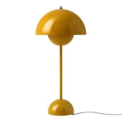 Verner Panton VP3 Flowerpot Table Lamp -Danish Design Store Flowerpot VP3 Mustard