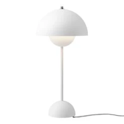 Verner Panton VP3 Flowerpot Table Lamp -Danish Design Store Flowerpot VP3 matt white light