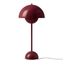 Verner Panton VP3 Flowerpot Table Lamp -Danish Design Store Flowerpot VP3 Dark Plum off