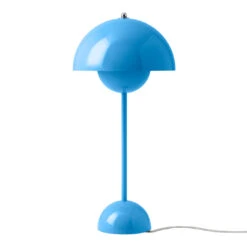 Verner Panton VP3 Flowerpot Table Lamp -Danish Design Store Flowerpot VP3 Swim Blue off