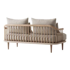 FLY SC2 2-Seater Sofa 31 FLY SC2 2-Seater Sofa -Danish Design Store Fly SC2 White Oiled Oak w. Karakorum 003 back