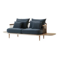 FLY SC3 2-Seater Sofa W/ Side Tables 31 FLY SC3 2-Seater Sofa W/ Side Tables -Danish Design Store Fly SC3 Oiled Oak w. Velvet 10 Twilight