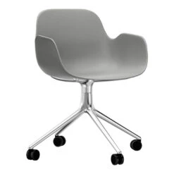 Normann Copenhagen Form Armchair - 4W Swivel Base 36 Normann Copenhagen Form Armchair - 4W Swivel Base -Danish Design Store Form Armchair Swivel 4W Alu1 3