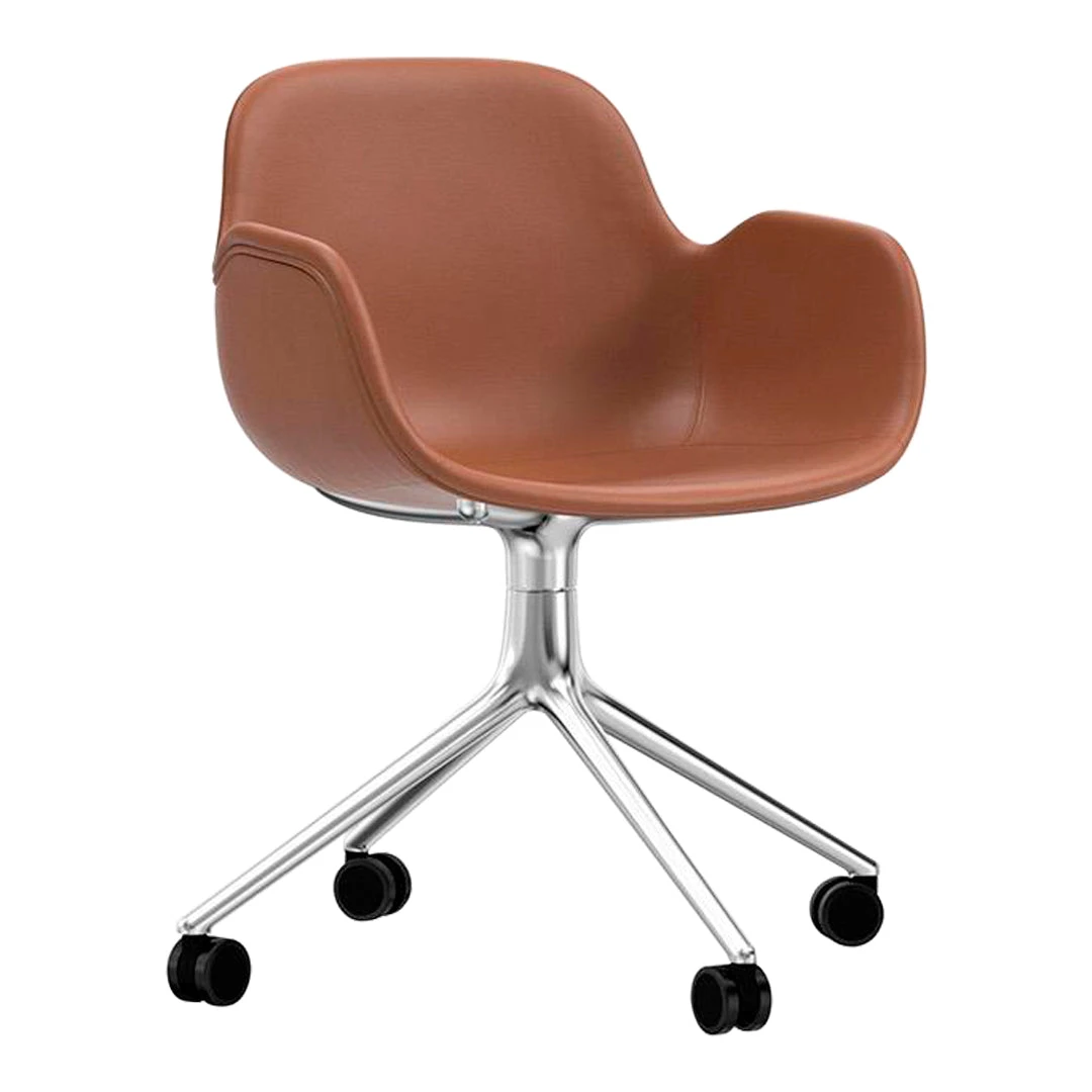 Normann Copenhagen Form Armchair - 4W Swivel Base - Upholstered 3 Normann Copenhagen Form Armchair - 4W Swivel Base - Upholstered