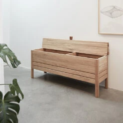 A Line Storage Bench -Danish Design Store Form Refine 13 enviroment high a line storage bench oak open