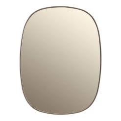 Muuto Framed Mirror -Danish Design Store Framed small taupe front med res d8a1fdb8 72cc 40b2 b837 e960e6705191