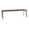 Fritz Hansen Pluralis Meeting Table (94.5" L) -Danish Design Store Fritz Hansen Pluralis KS42280 Walnut Warm Graphite Kasper Salto