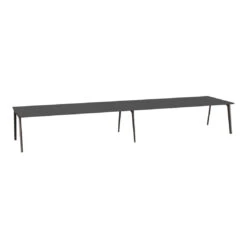Fritz Hansen Pluralis Meeting Table (189" L) 18 Fritz Hansen Pluralis Meeting Table (189" L) -Danish Design Store Fritz Hansen Pluralis KS424120 Lava Grey Brown Bronze Kasper Salto