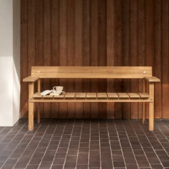 GL101 Timbur Outdoor Bench 19 GL101 Timbur Outdoor Bench -Danish Design Store GL101 teak untreated V2