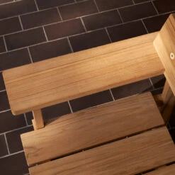 GL101 Timbur Outdoor Bench 25 GL101 Timbur Outdoor Bench -Danish Design Store GL101 teak untreated detail V1