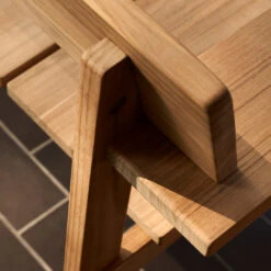 GL101 Timbur Outdoor Bench 28 GL101 Timbur Outdoor Bench -Danish Design Store GL101 teak untreated detail V4