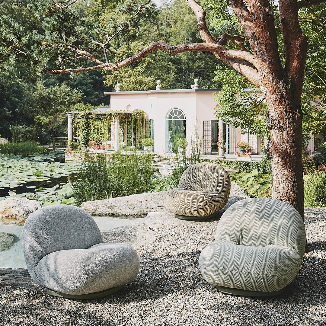 Gubi Pacha Outdoor Swivel Lounge Chair 21 Gubi Pacha Outdoor Swivel Lounge Chair - Image 19